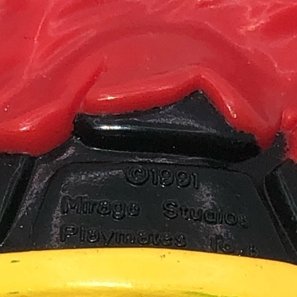 90S TMNT TD Tossin Leo Action Figure 100% Complete w Accessories - Picture 4 of 4